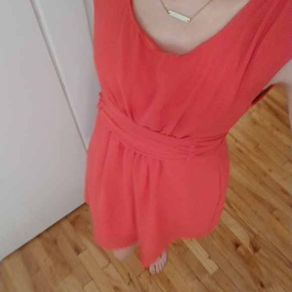 Coral Summery Dress 🌺 - Picture 7 of 8